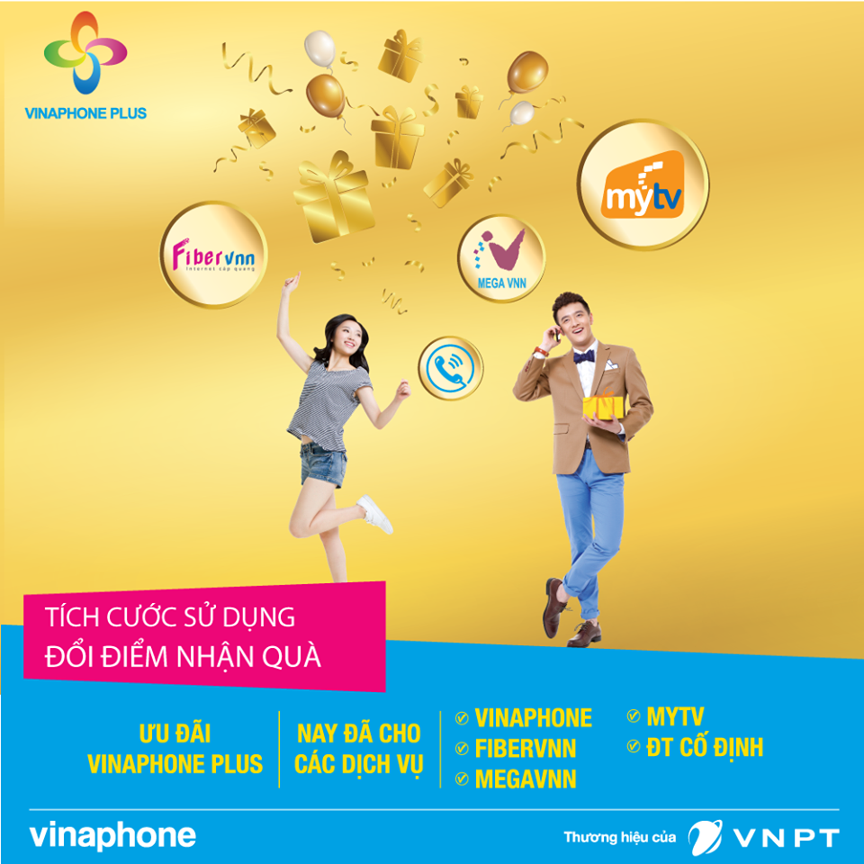 Tích điểm cho khách hàng sử dụng dịch vụ hữu tuyến