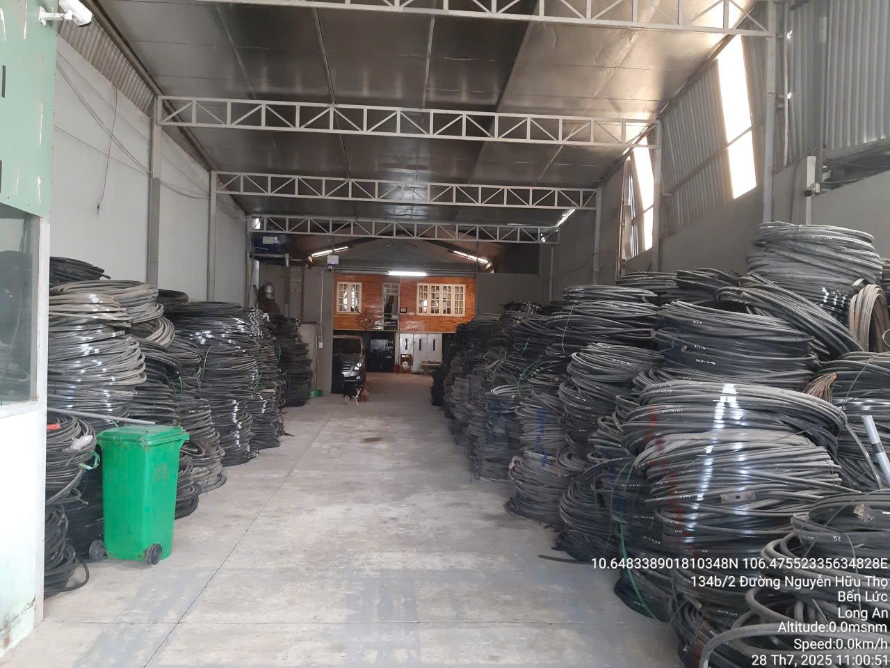 Thông báo việc đấu giá đối với danh mục tài sản: Cáp đồng cũ, thu hồi, không có nhu cầu sử dụng